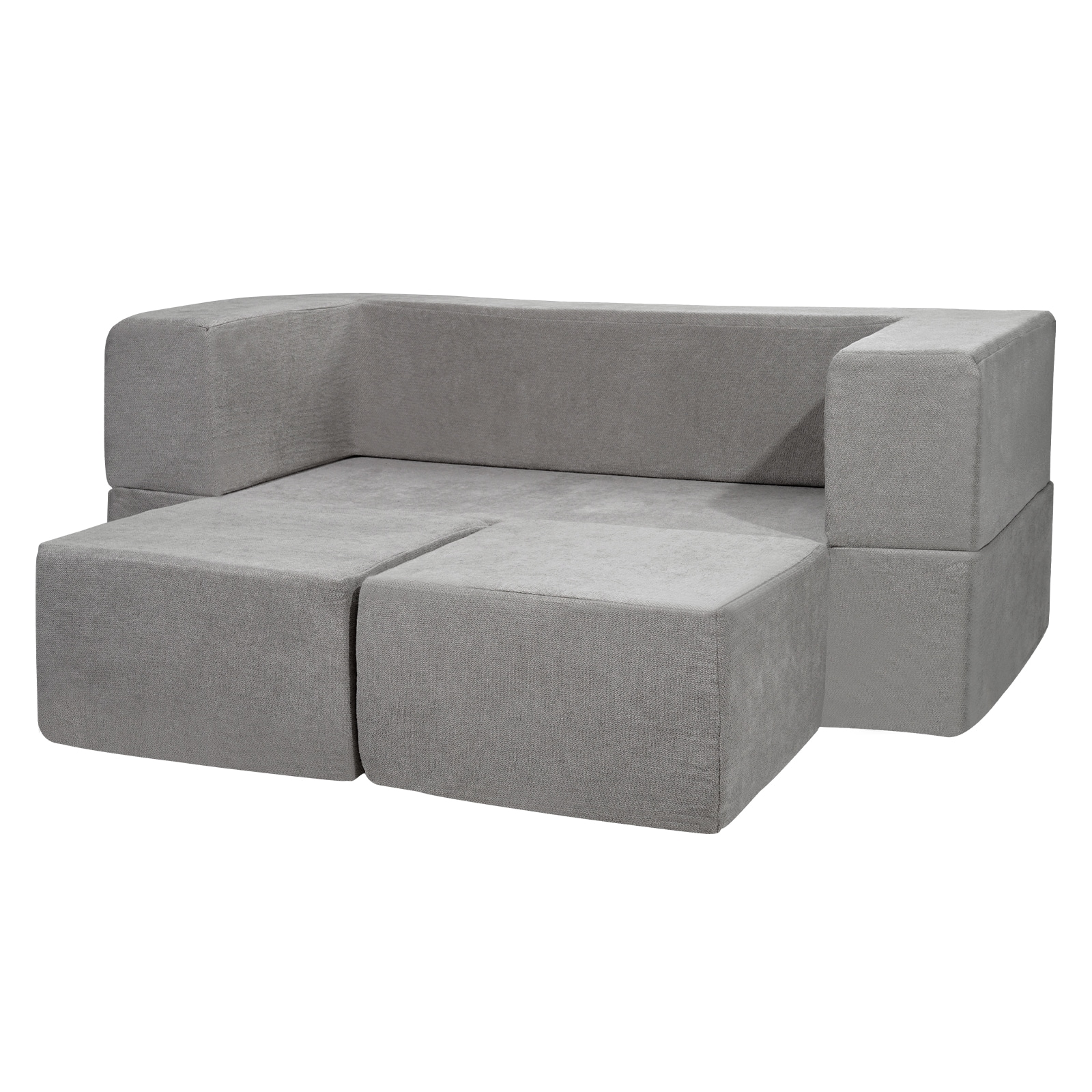 Kids Modular Play Couch Sectional Sofa For Toddlers And Children_voghion.com